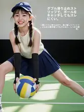 学生用バレーボール用プロテクター【手のひらクッション・アームガード・手首サポート・全装備】（セットアップ対応）