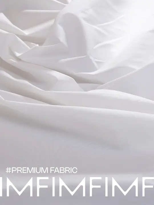 月牙湾少女 コットンパールサテン生地【幅広・軽量】