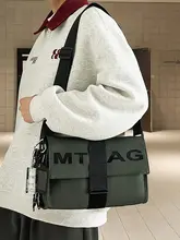 クロスボディバッグ メンズ通勤メッセンジャーバッグポータブル小型ショルダーバッグ
