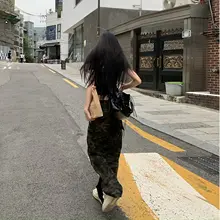 MMMOUND カモフラージュ ワークパンツ【多ポケット・春用・カジュアル・レディース】