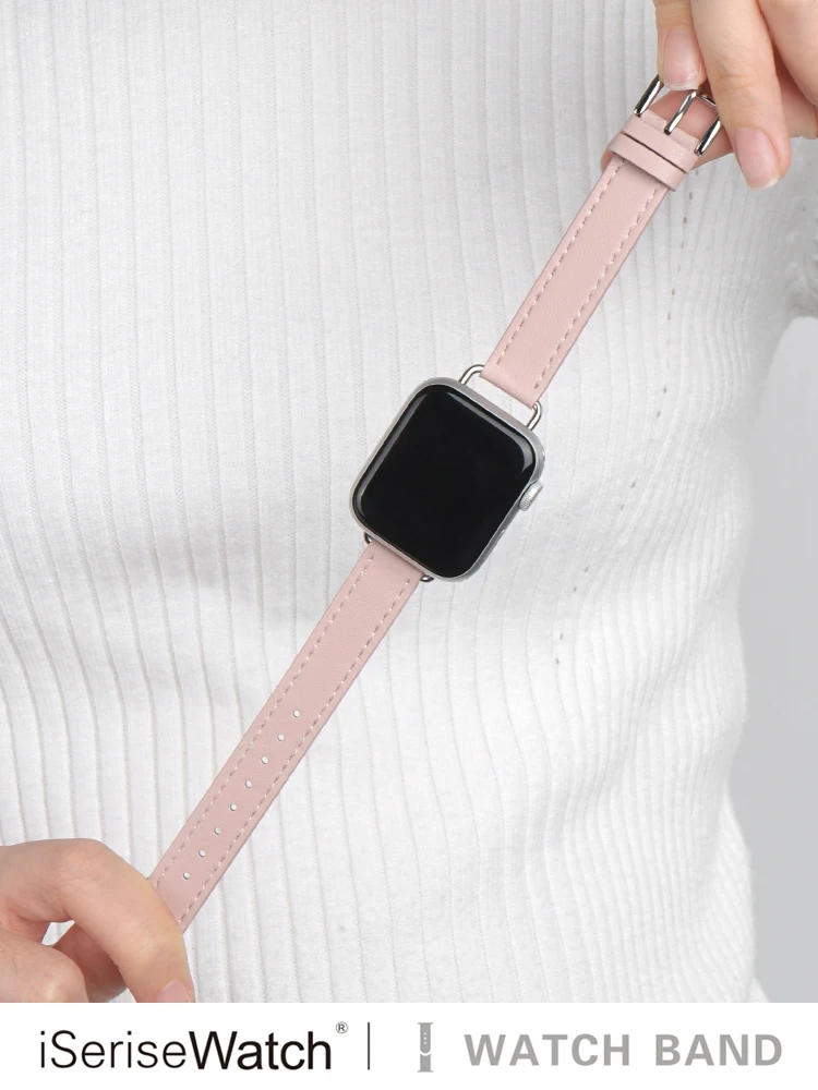 Apple Watch用レザーバンド：ゴールドに合うデザインと蒸れ防止の実用性を検証
