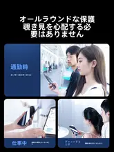 SmartDevil 強化ガラスフィルム 360度覗き見防止 フルカバー 全面保護 iPhone 16 15 14 13シリーズ対応