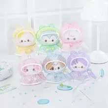 可愛い雨の日ドールのマスコット【毛糸製・バッグやリュックに取り付け可能】