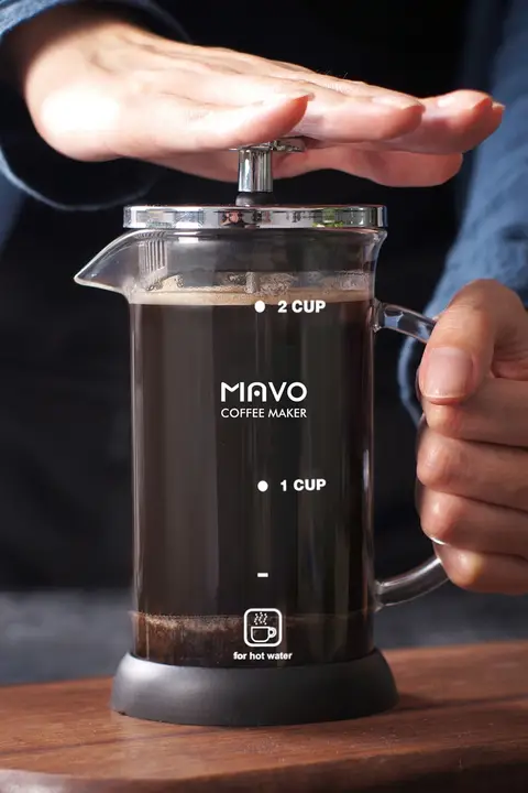 コーヒーポット 家庭用 ステンレス フレンチプレス 耐熱 茶を淹れる器