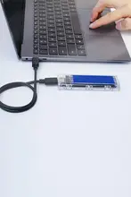 Orico M.2 NVMe SSDケース 外付け クリア SSDリーダー 「ORICO」