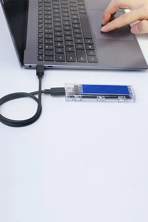 Orico M.2 NVMe SSDケース 外付け クリア SSDリーダー 「ORICO」