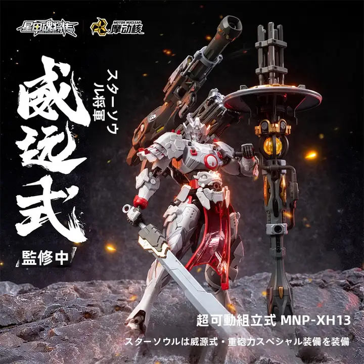 可動式ロボットキット【重火力装備・トランスフォーマー風】
