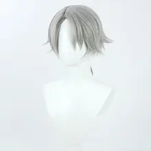 銀灰色のロングウィッグ【自由人・キャラクター仕様・ドラマティックなデザイン】