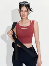 高強度防震スポーツブラ【一体型・ヨガ・ランニング用】