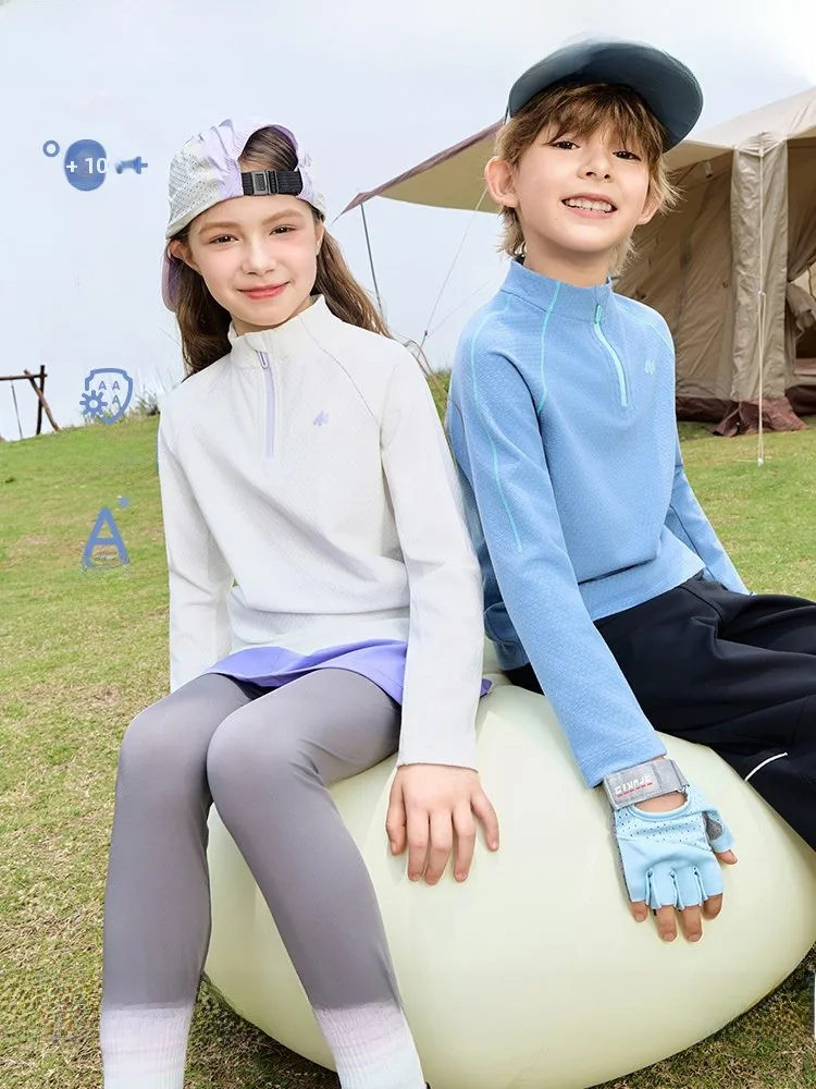 抗菌機能付きハイネック長袖トップス：子どもと行くファミリー向け安全安いギアの選定基準