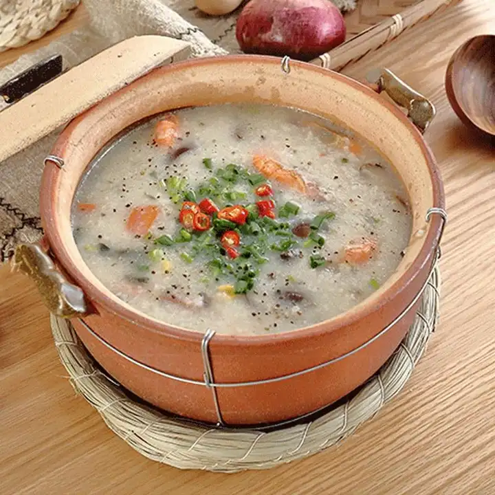 伝統的な陶製土鍋【煲仔飯・火鍋・スープ用・小型】