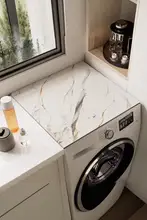 ドラム式洗濯機カバー 防水マット 防水レザー 防汚 UVカット 冷蔵庫 電子レンジ 多目的テーブル ナイトテーブル