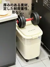 防虫・防潮機能付き 大容量米・粉保存容器【密閉タイプ・家庭用】