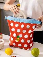 フルーツデザインのランチバッグ【保温タイプ・手提げ・通勤・小学生用】