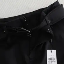 エレガントなデザイン！Aラインスカート【ウエストベルト付き・スリット仕様・春夏用】（セットアップ対応）