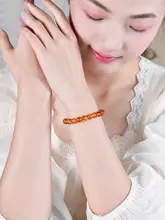 天然花琥珀蜜蜡の手链【男女兼用・文玩用】
