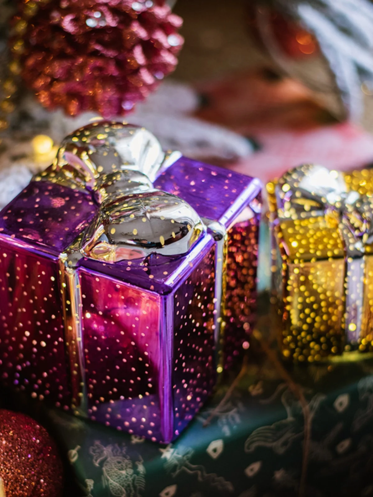 クリスマス・新年用ガラスライトボックス：インテリアとギフトとしての実用性とシーン別適用