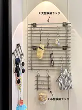 多機能壁掛け収納ラック【マスク・ダoll・キーホルダー展示用】