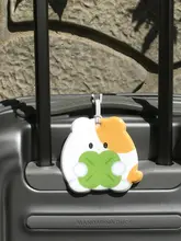 カートゥーン 旅行用ラゲージタグ【ソフトPVC・防紛失・荷物用】