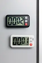 電子タイマー キッチンタイマー カウントダウン アラーム機能 見やすい 料理 お菓子作り 勉強 受験 時間管理 目覚まし時計 子供用