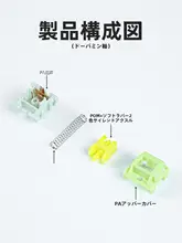 特製リニアスイッチ【高特多バミン軸・静音・熱交換可能】