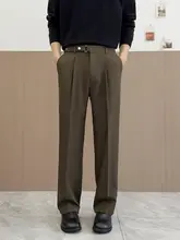 アメリカンスタイルのワイドパンツ【ストレート・プリーツ・カジュアル】