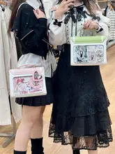 トートバッグ【透明・日常使い・カジュアル・ショルダー掛け可】