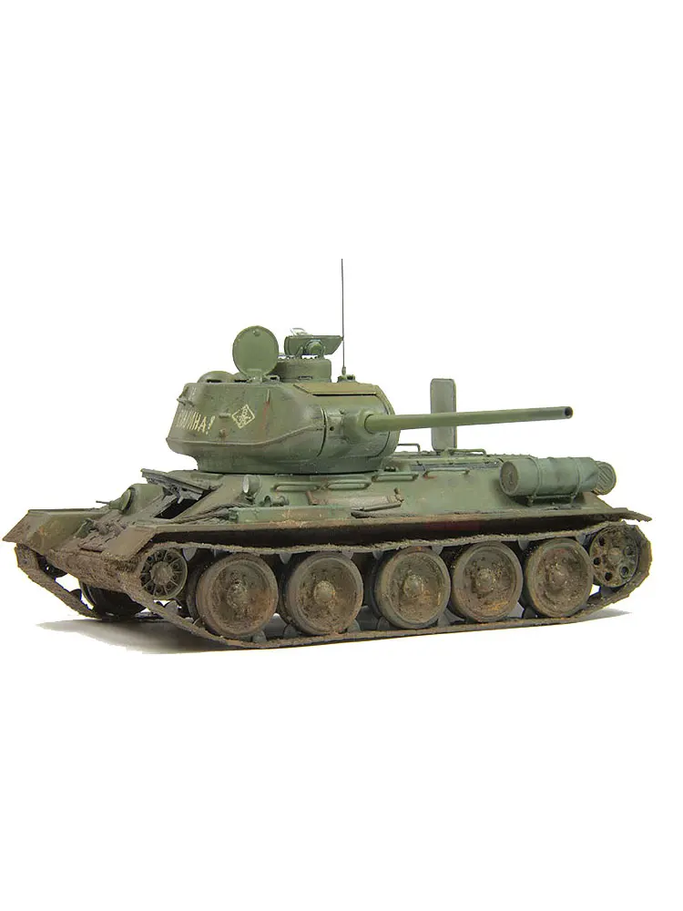 ソ連 T34/85中型戦車1944：平面溶接タワー・全内構造モデルの詳細と実用性