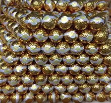 ゴルフカラーモールボール【ギフト用・金色・高品質】