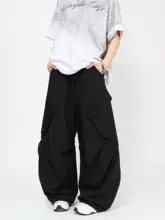 ストリートスタイルの速乾多ポケットカーゴパンツ【男女兼用・フィット・長パンツ】（セットアップ対応）