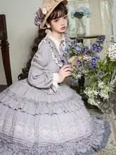 大きいサイズ ワンピース 日常用 女性向け エレガント ロリータスタイル