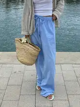天然草編みトートバッグ【フランス風・大容量・手提げ・ピクニックバスケット・手作り】