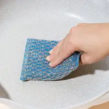 高効率の洗浄ができる棉製食器洗い用スポンジ【日式・強力洗浄・非粘着鍋対応】（セットアップ対応）