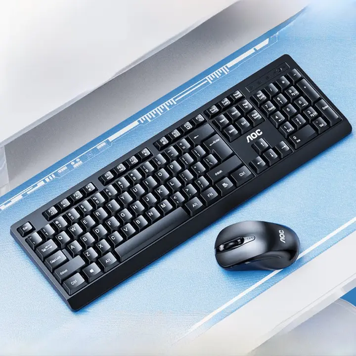 ワイヤレスキーボードマウスセット ビジネスオフィスシーン 共通 USB