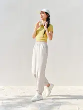 ジョガーパンツ レディース 接触冷感 速乾 通気性 UVカット ランニング 夏「ANTA」
