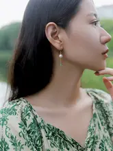 復古フランス風バロックパールイヤリング【和田玉使用・上級デザイン・女性用】