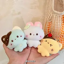 ぬいぐるみキーホルダー マスコット スイーツモチーフ かわいい 癒やし バッグチャーム