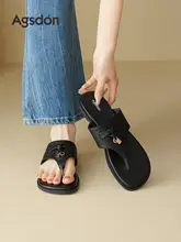 黒のビーチサンダル【女性用・鼻緒デザイン・カジュアル使用】（セットアップ対応）