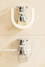 おしゃれなバスルーム用スリッパラック【穴あけ不要・壁掛け・多機能収納】
