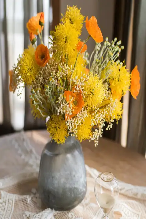デザイナーによる自然風花束アレンジメントセット【花飾り・ギフト用】