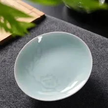 青磁製 大型皿【陶器製・深皿・中華スタイル・家庭用・レストラン用】