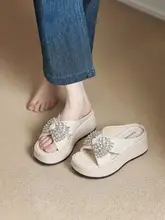 厚底の通気性サンダル【女性用・包頭・ビーチ用】