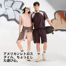 カジュアルなカップル用ホームウェア【松山コットン・男女兼用】（セットアップ対応）