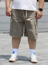夏用 薄手のゆったりとした多ポケットカジュアルパンツ【メンズ・ストレート・工装風】（セットアップ対応）