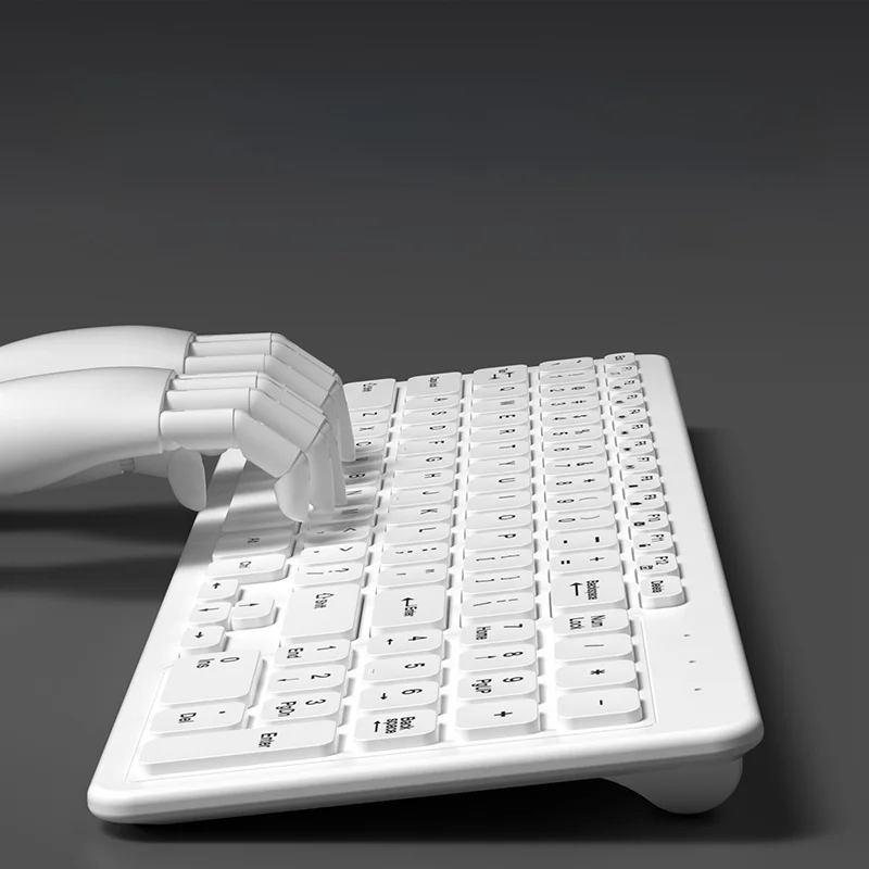 超薄型96キー有線キーボードとマウスセット：在宅ワーク環境を低コストで整備する最適なデスクアクセサリー