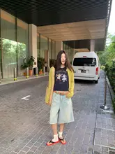 グリーンメッシュカーディガン【春用・インフルエンサーコラボ・肌なじみ良好】