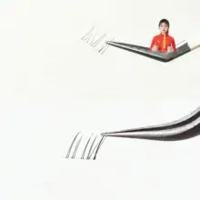 自然な仕上がりの自粘タイプ下まつげ【極上の柔らかさ・仮まつげ】（セットアップ対応）