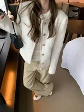 重厚感のあるツイード風ロングコート【女性用・クラシックスタイル・ローズデザイン】