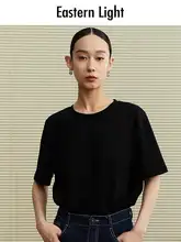 Eastern Light 丸首半袖Tシャツ【三醋酸・快適な着心地・カジュアルスタイル】