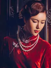 重ねづけできるパールネックレス【二重・ロングタイプ・女性用】
（セットアップ対応）